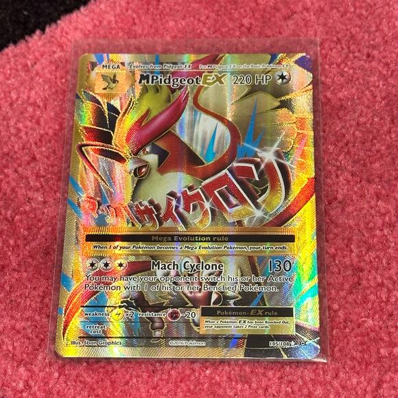 M Pidgeot EX #105 – Pokémon XY Evolutions – As Pictured - Picture 1 of 6